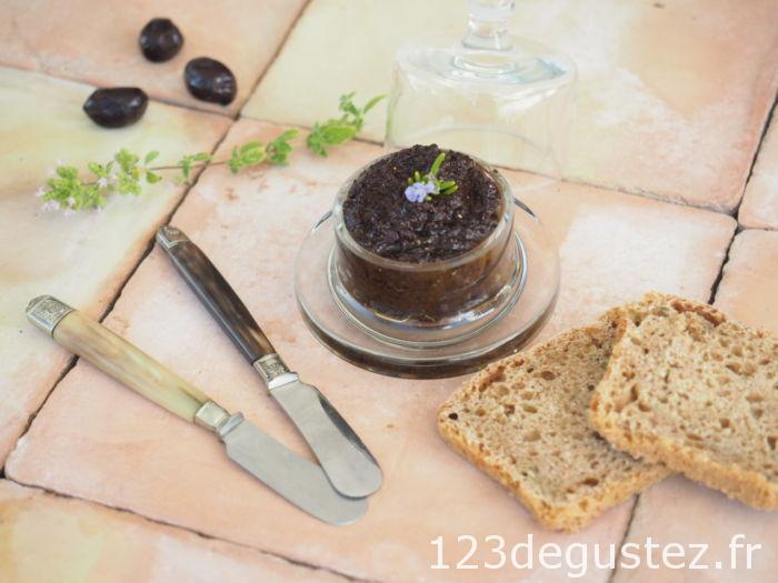 tapenade maison aux olives noires