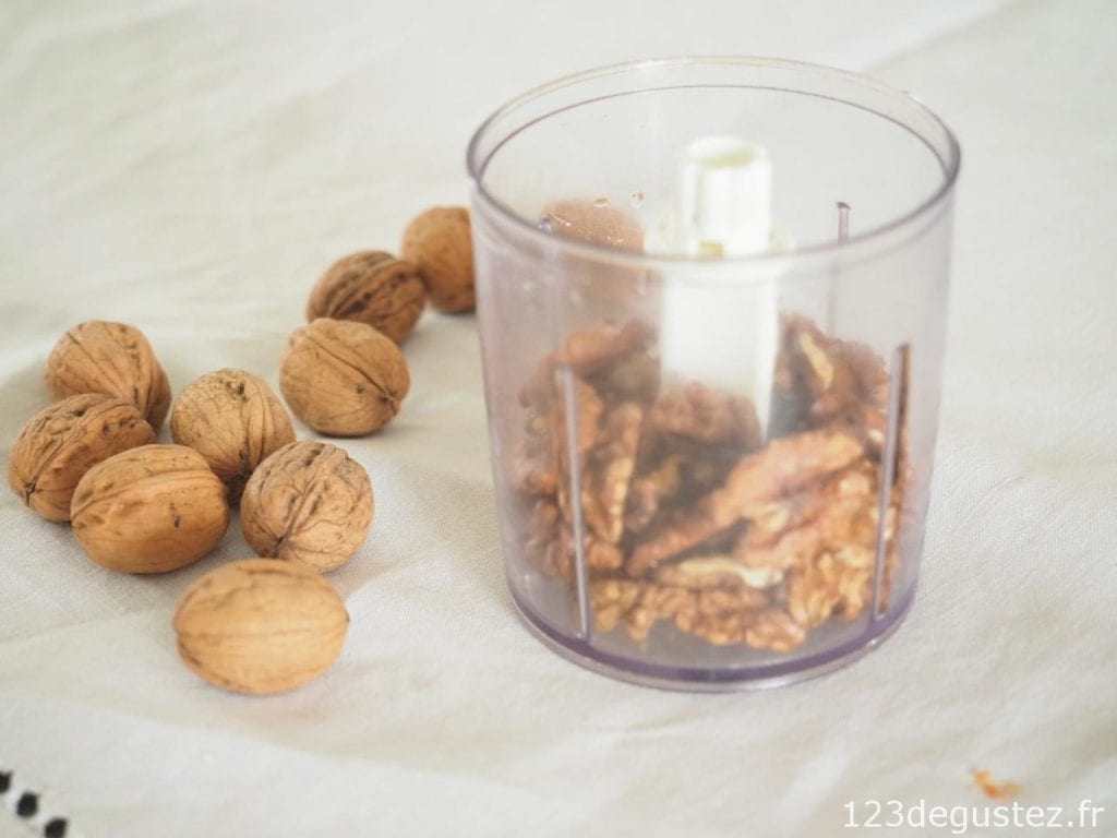 cake au potiron et noix