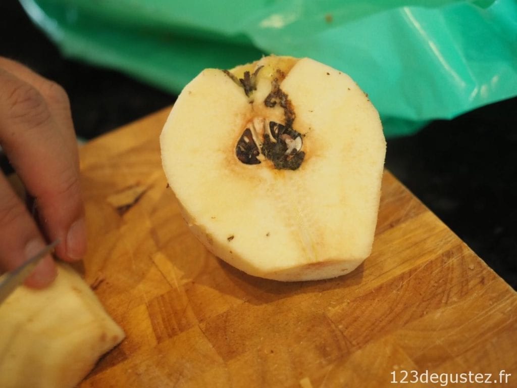 pate de coing et sa gelée