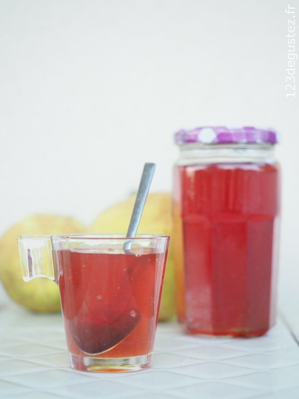 pate de coing et sa gelée
