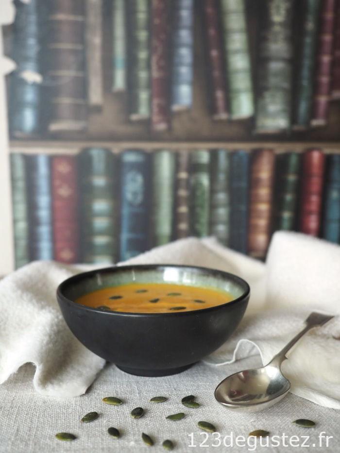 soupe de patate douce au gingembre