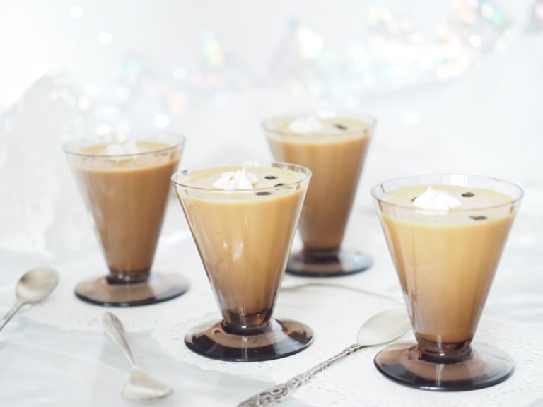 crème anglaise au caramel