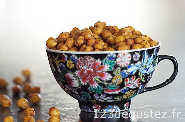 pois chiche grillé au four