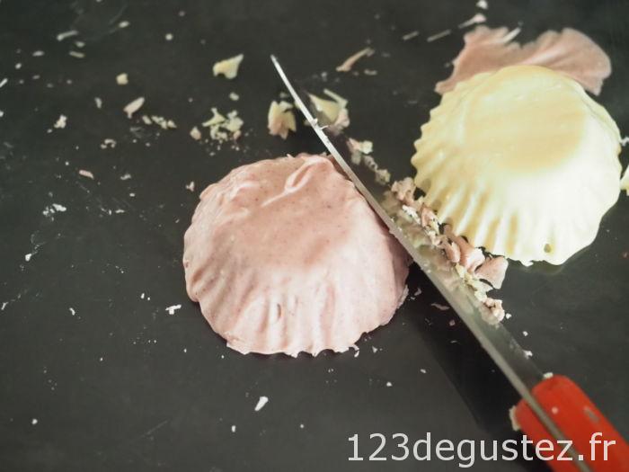 caissette en chocolat