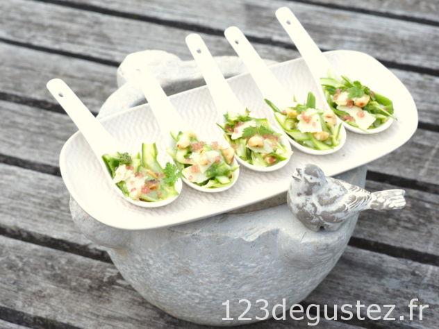 carpaccio d'asperges vertes