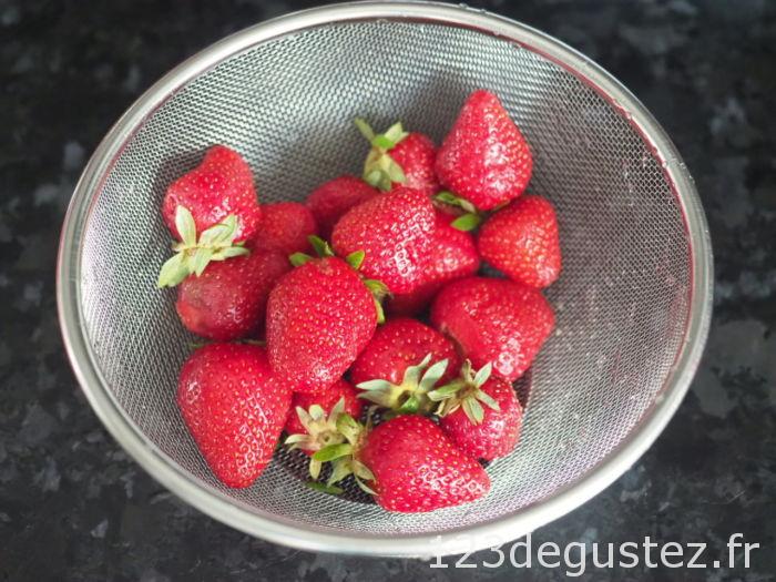 verrine fraise express