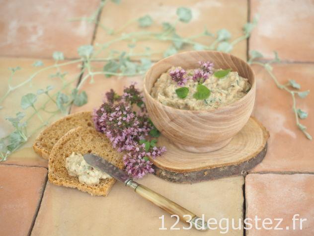 aubergine, recette à tartiner