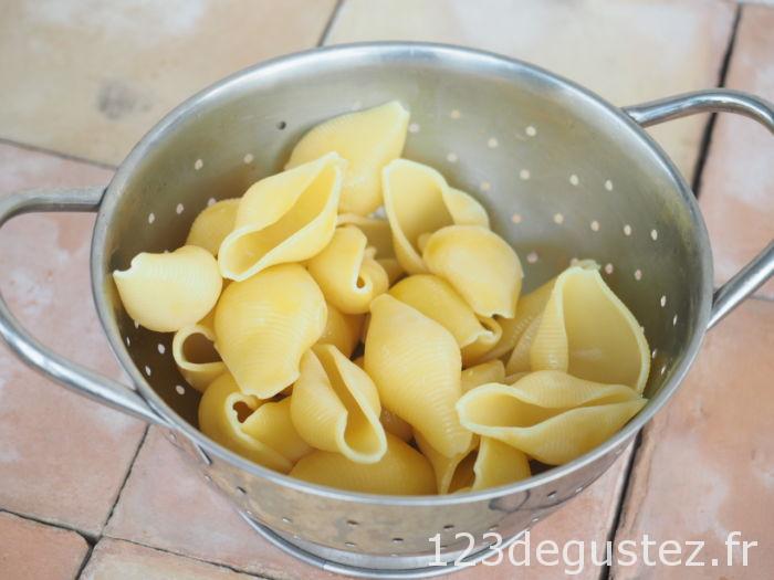 conchiglioni farci aux aubergines