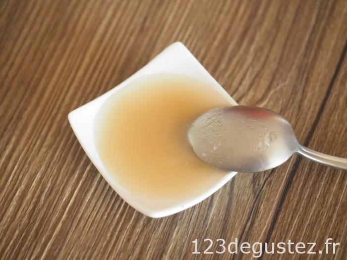 confiture de myrtille à l'agar agar