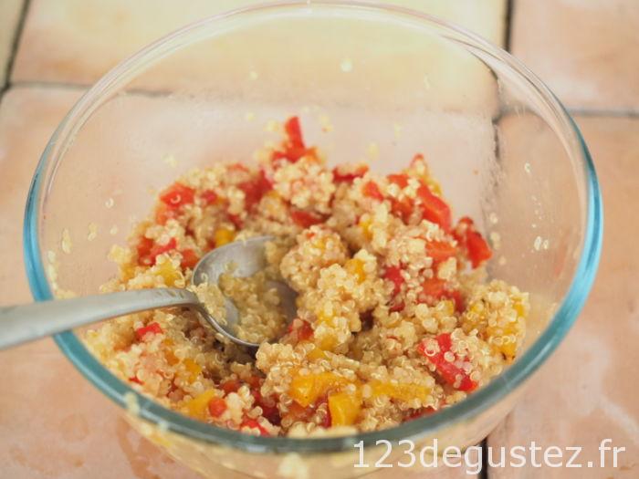 courgette ronde farcie végétarienne