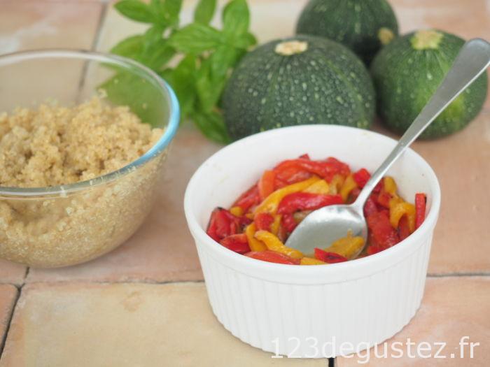 courgette ronde farcie végétarienne