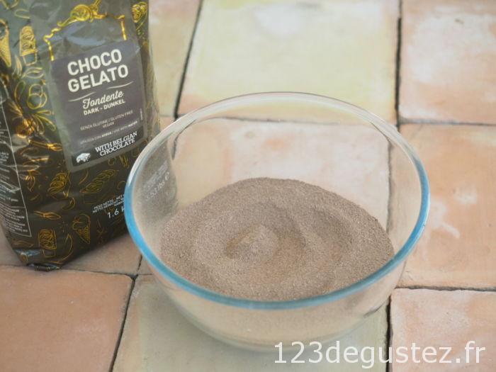 sorbet chocolat menthe