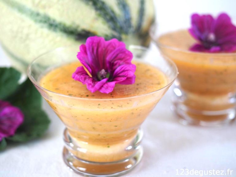 soupe froide de melon