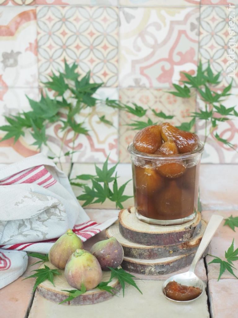figue confite au sirop