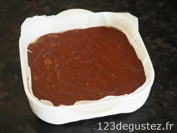 gâteau au chocolat à la courgette et huile d'olive