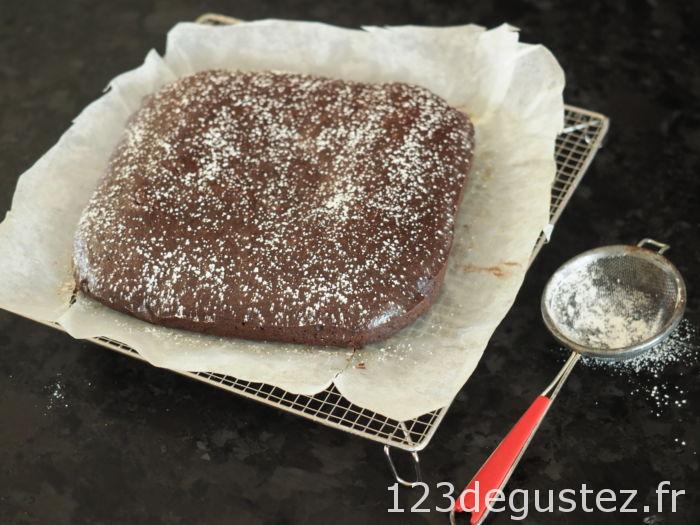 gâteau au chocolat à la courgette