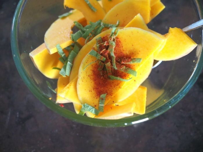 Butternut rôtie au boulgour de petit épeautre