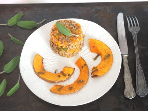 Butternut rôtie au boulgour de petit épeautre