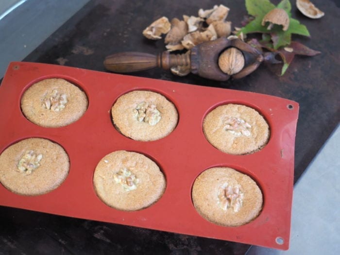 gateau aux noix moelleux au café