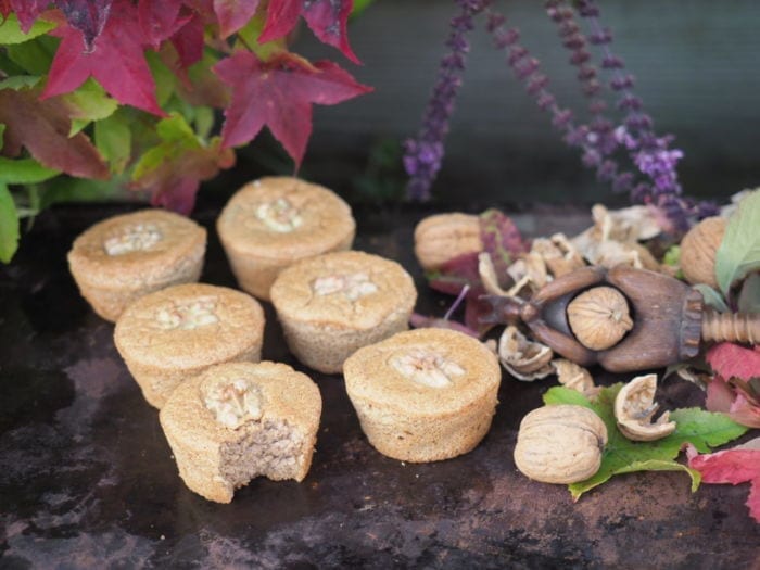 gateau aux noix moelleux sans gluten