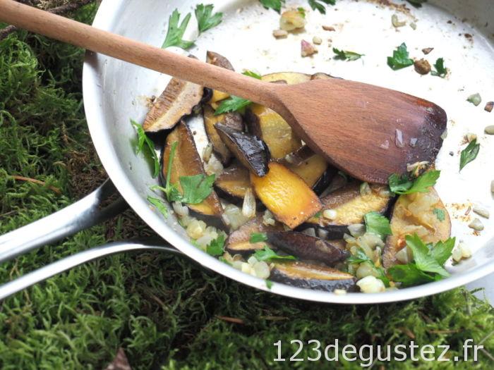 poêlée de champignons