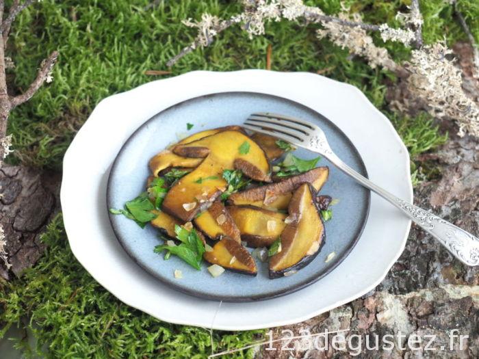 poêlée de champignons