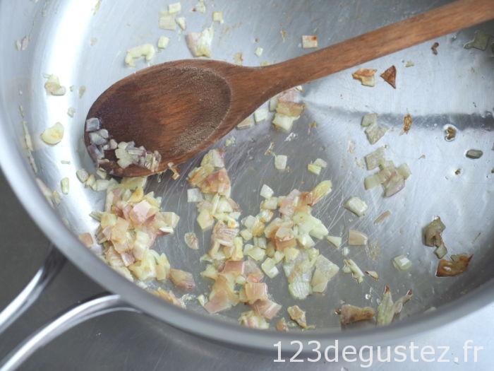 tarte aux champignons des bois