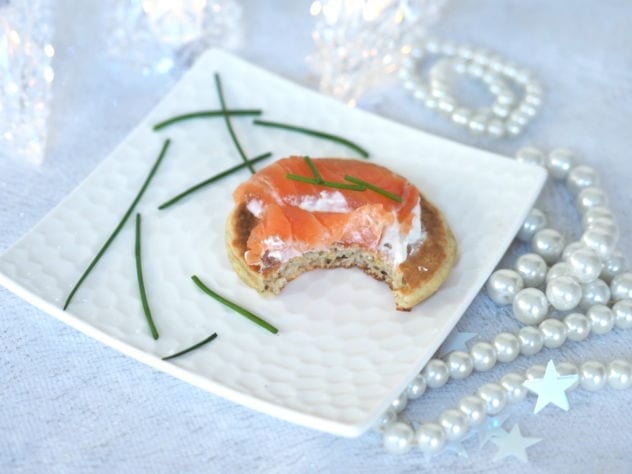 blinis facile au saumon