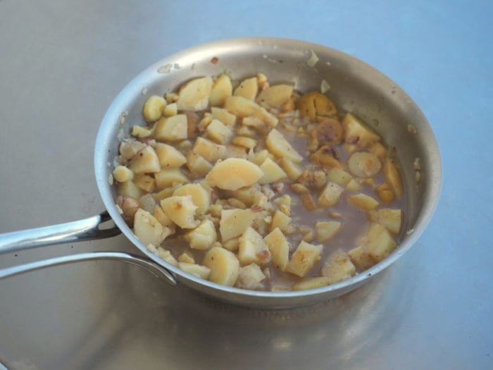 soupe de panais aux châtaignes