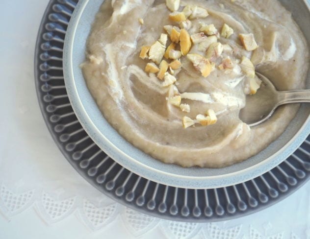 soupe de panais aux châtaignes