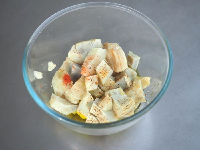 caviar d'artichaut à la truffe