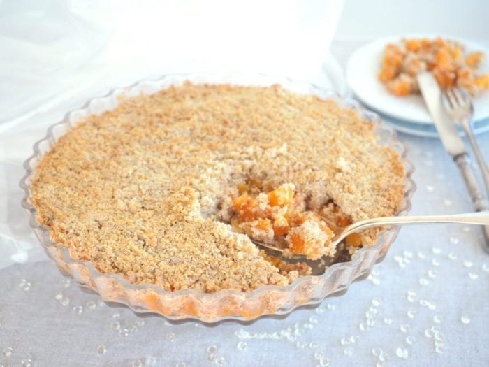 butternut en crumble salé