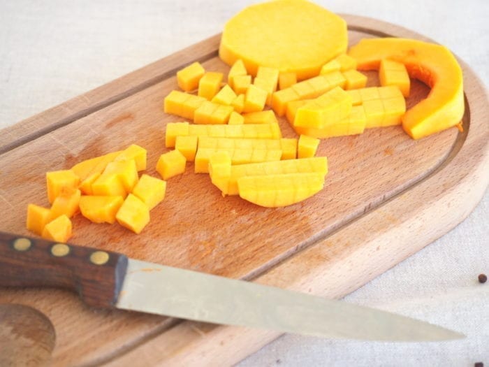 butternut en crumble salé