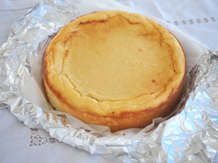 gâteau au fromage blanc de chèvre