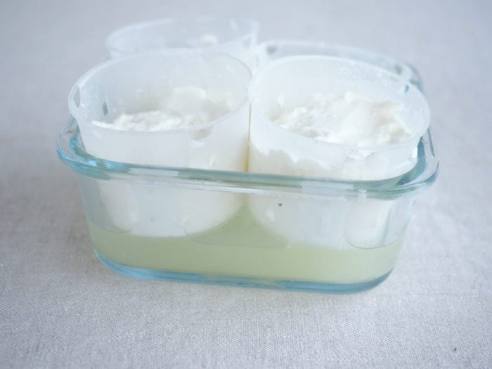 gâteau au fromage blanc de chèvre