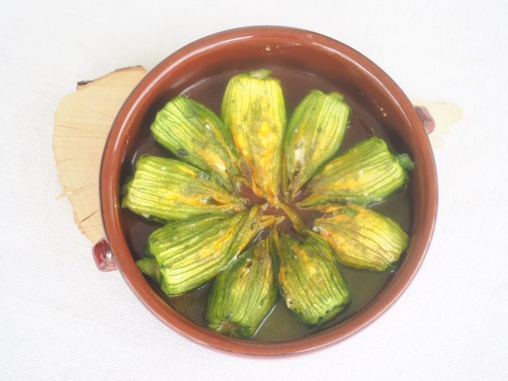 fleur de courgette farcie