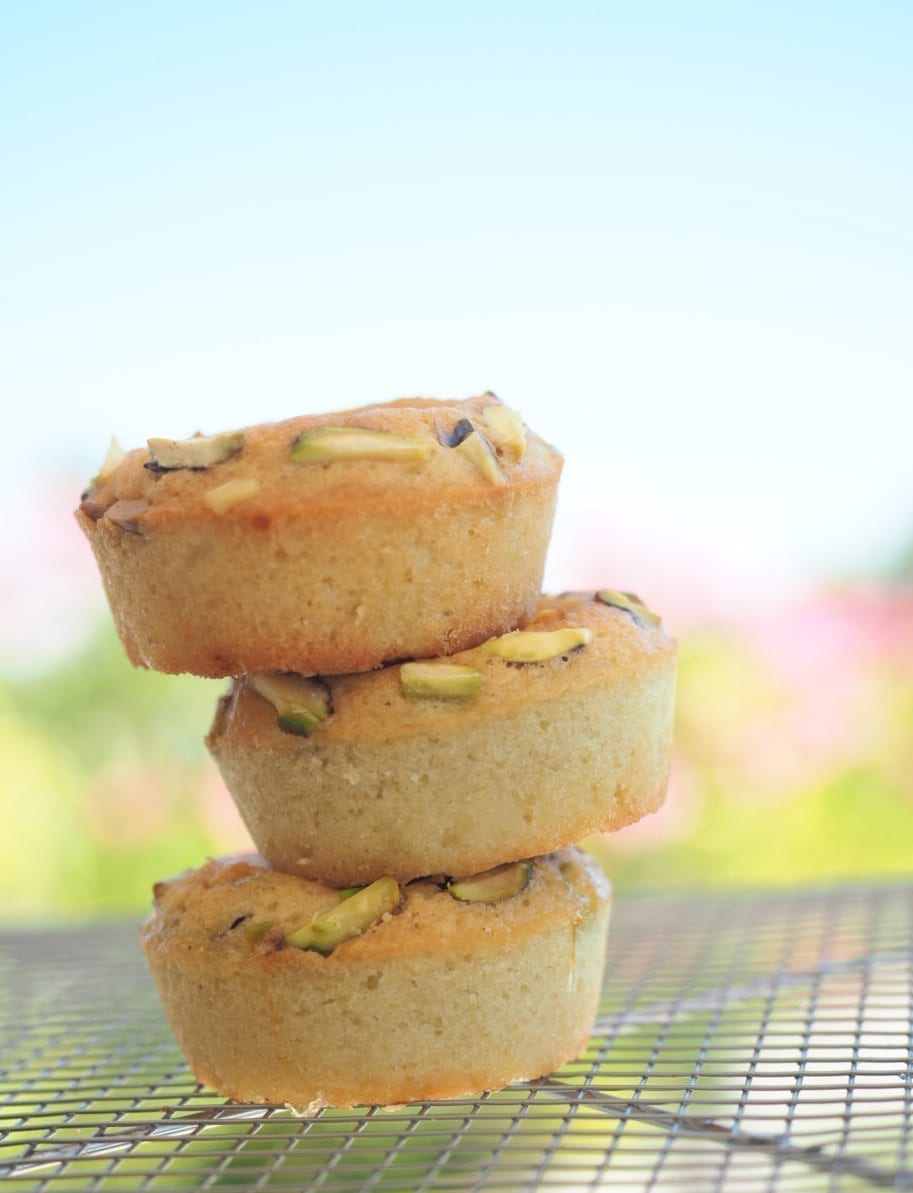 financier aux abricots et huile d'olive