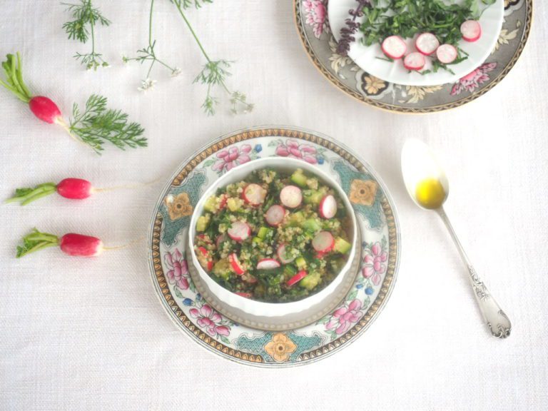 salade de quinoa aux herbes