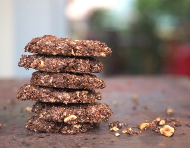 cookies au son de blé et chocolat