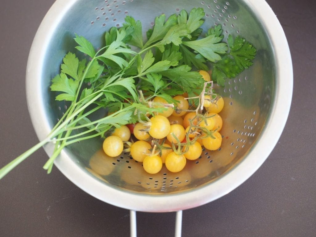 salade de riz d'été