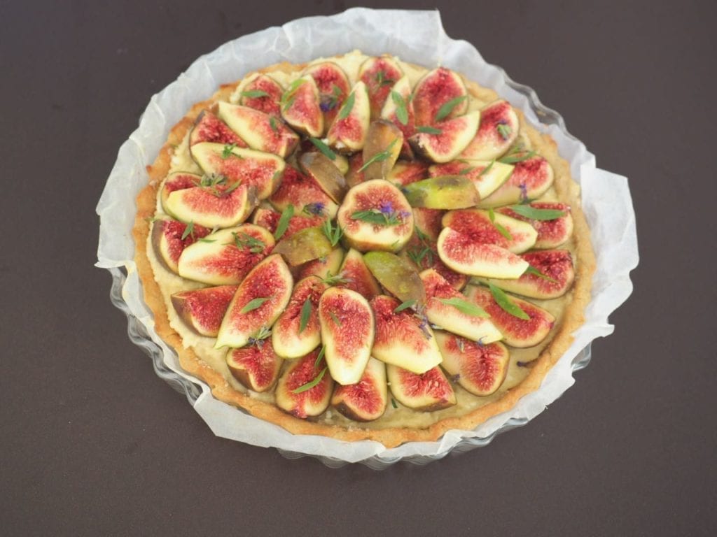 tarte aux figues et ricotta