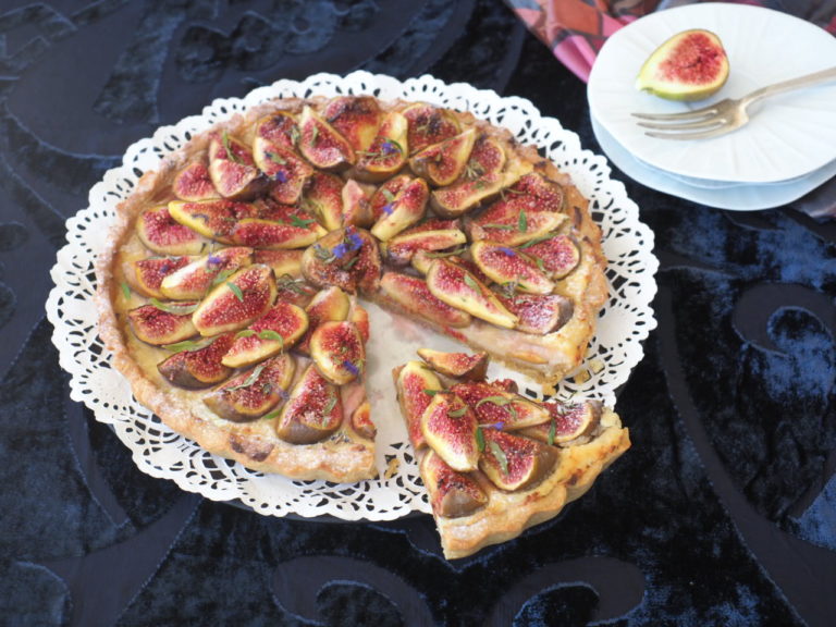 tarte aux figues et ricotta