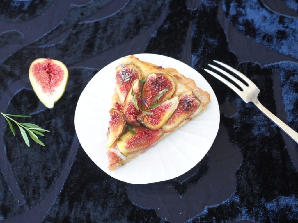 tarte aux figues et ricotta