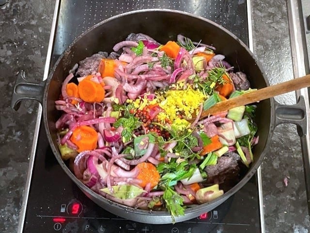 joue de boeuf confite