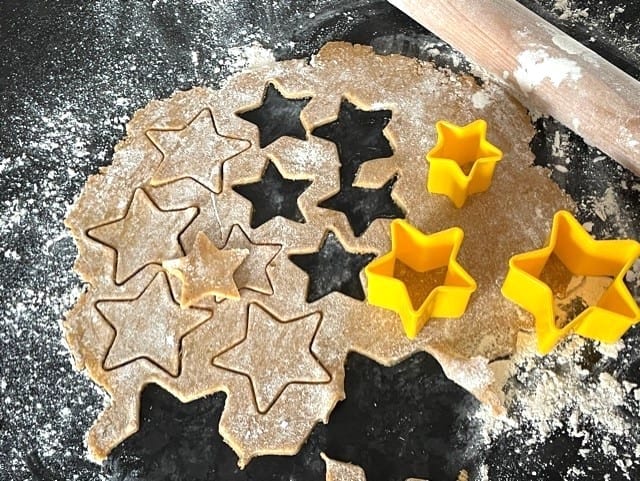 sablés aux épices de Noël à la patate douce