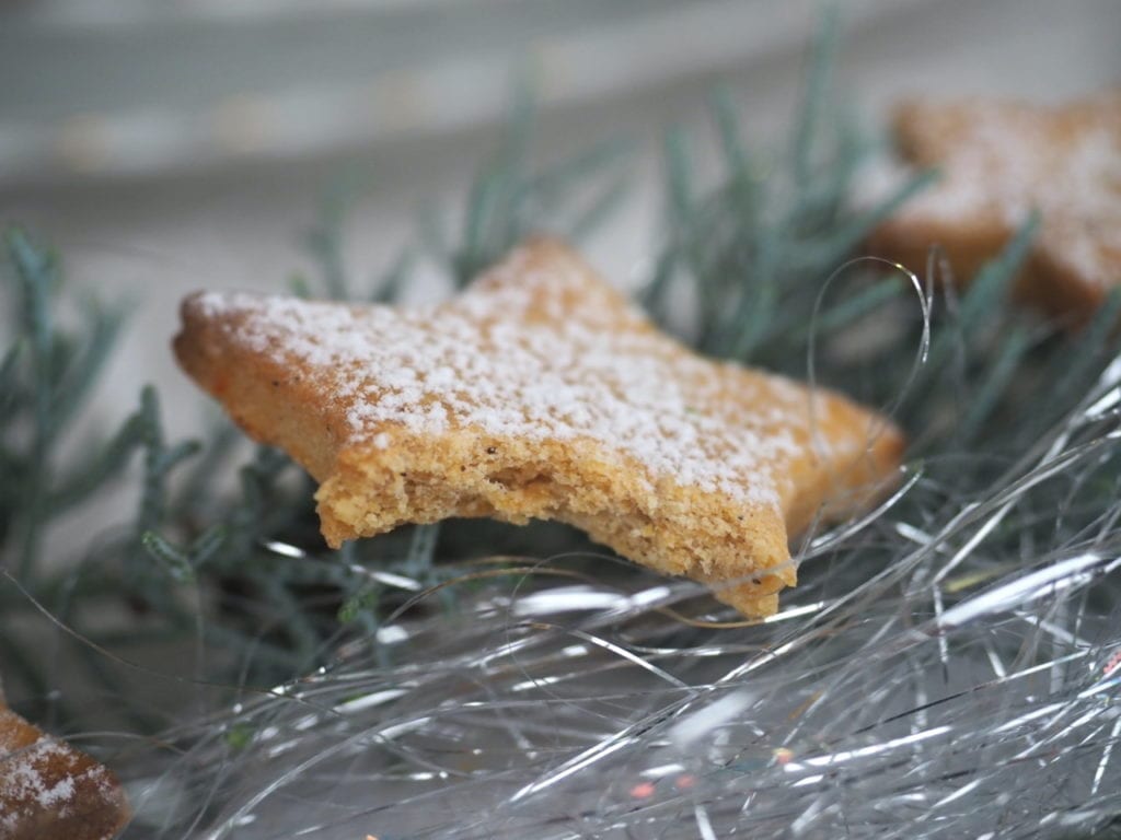 sablés aux épices de Noël à la patate douce