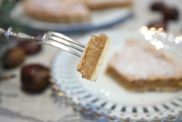 tarte soufflée aux chataignes