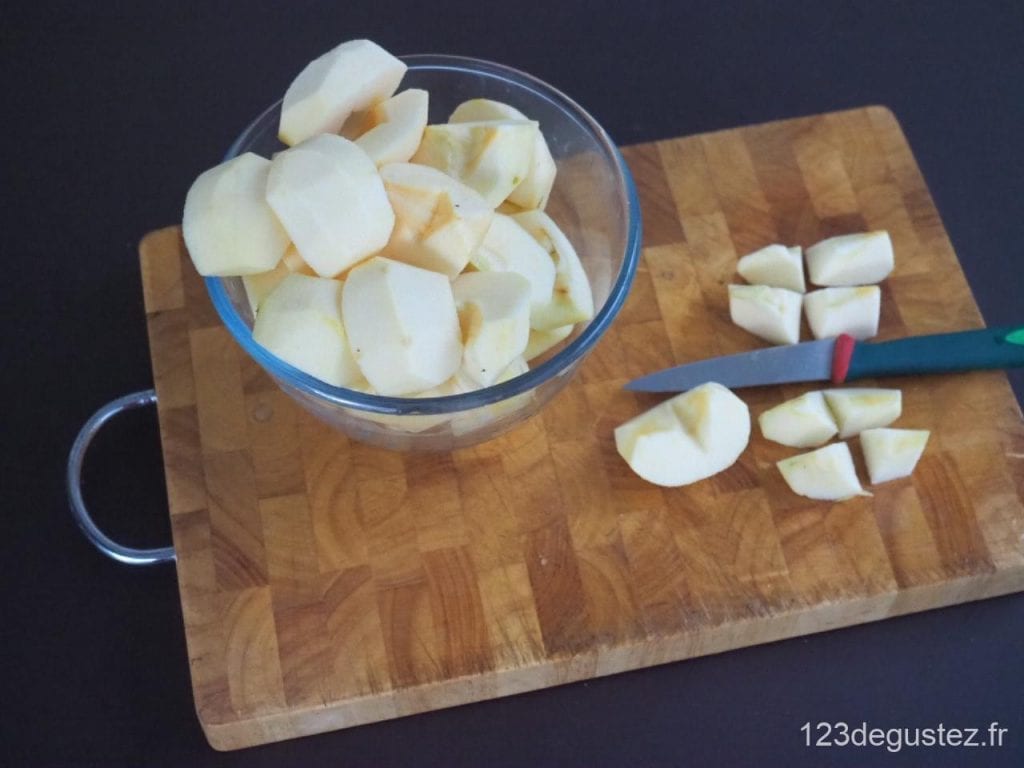 crumble pomme et épices