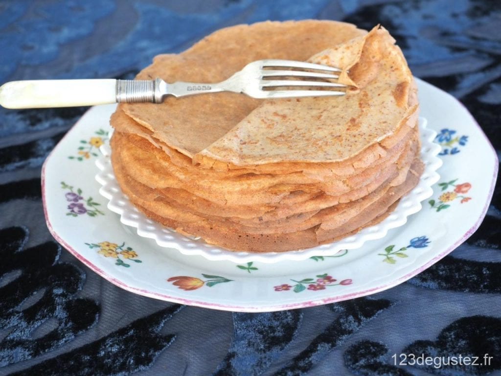 pâte à crêpe légère