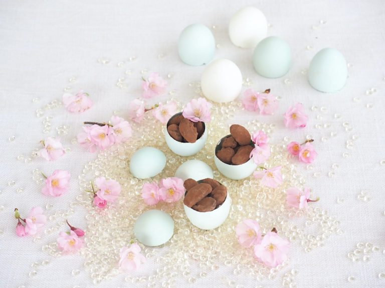 fèves de cacao au chocolat